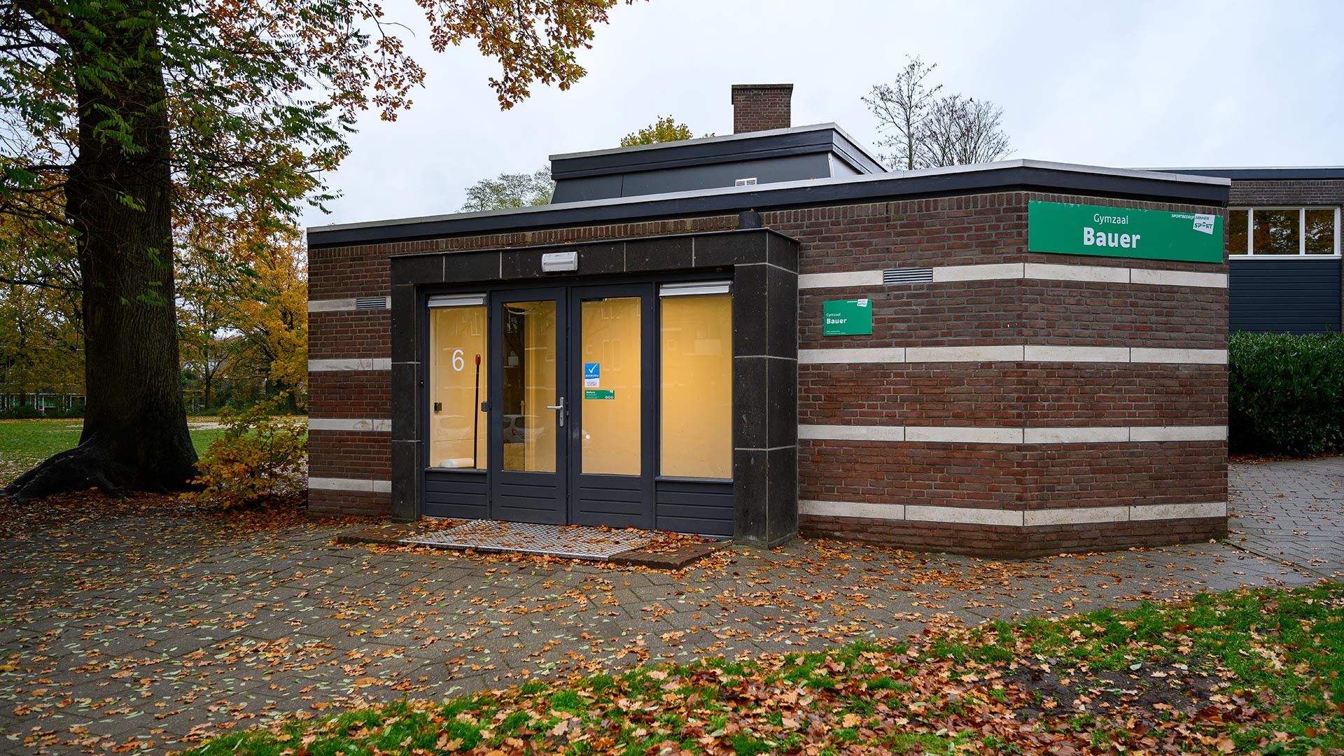 Bauer Gymzaal buitenkant