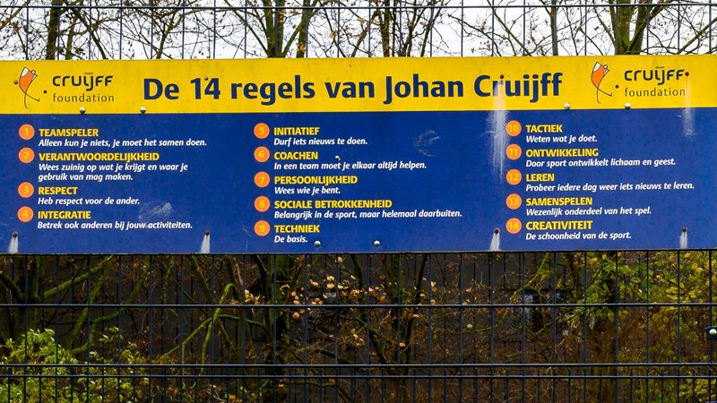 Presikhaaf Cruyff Court 14 regels