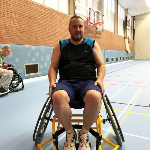 Peter Peters rolstoelbasketbal Peter Peters Rolstoelbasketbal