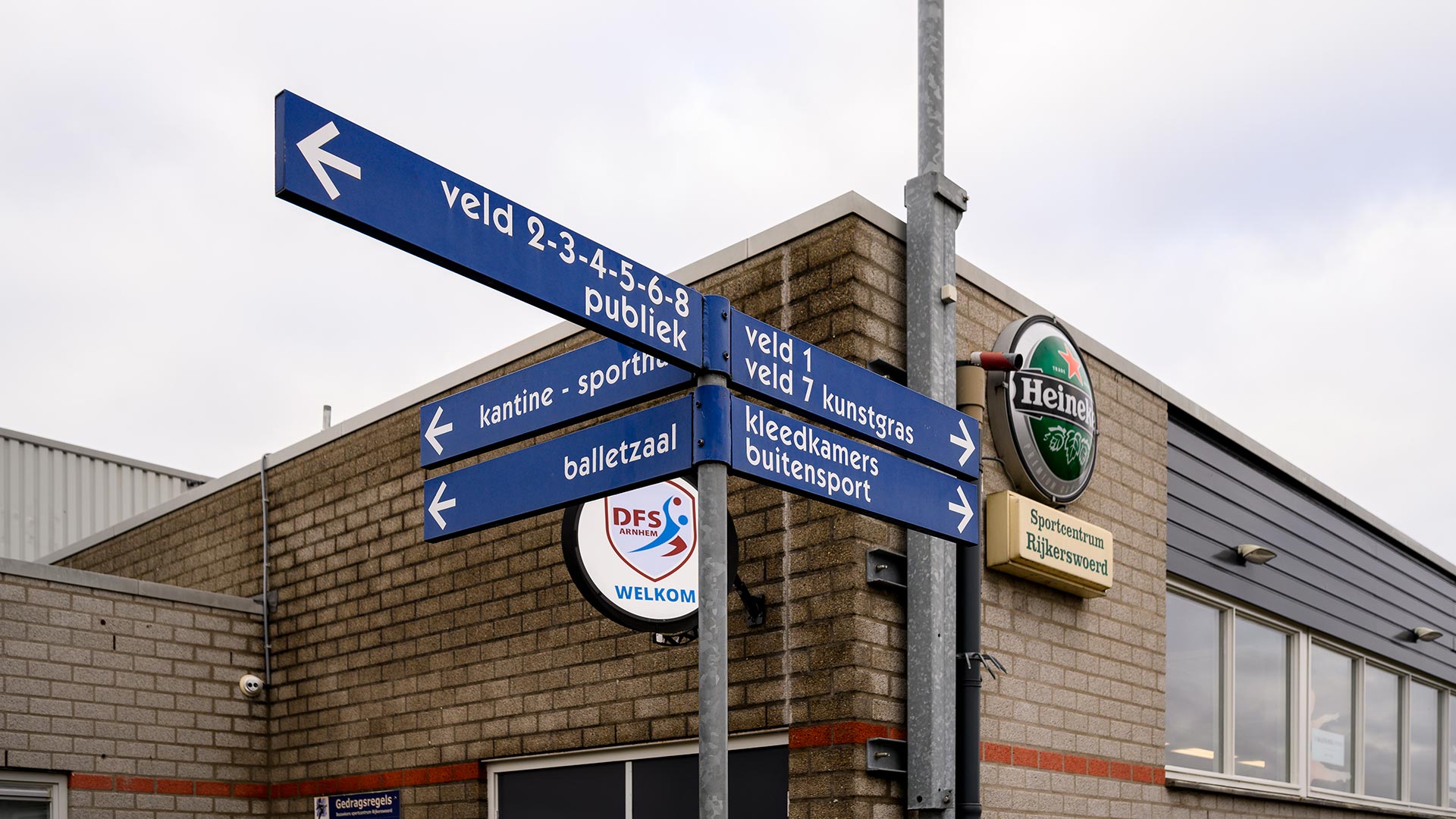 Rijkerswoerd Sportpark wegwijzers